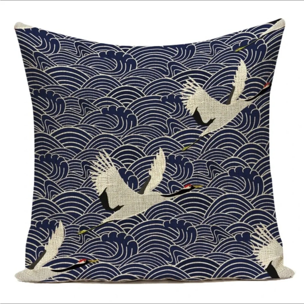 Japanese design pillow case covers